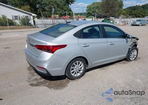 2021 Hyundai Accent Sel from USA, damaged, VIN 3KPC24A62ME145720